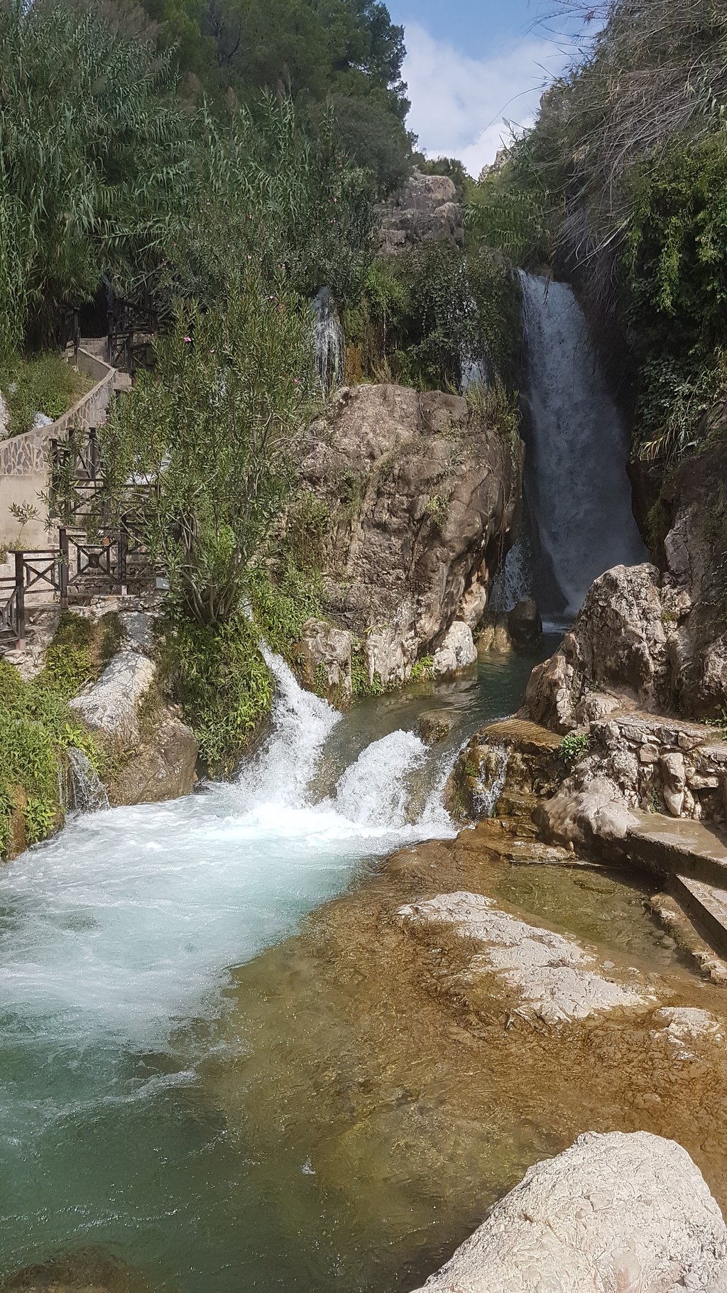 One of the Algar waterfalls