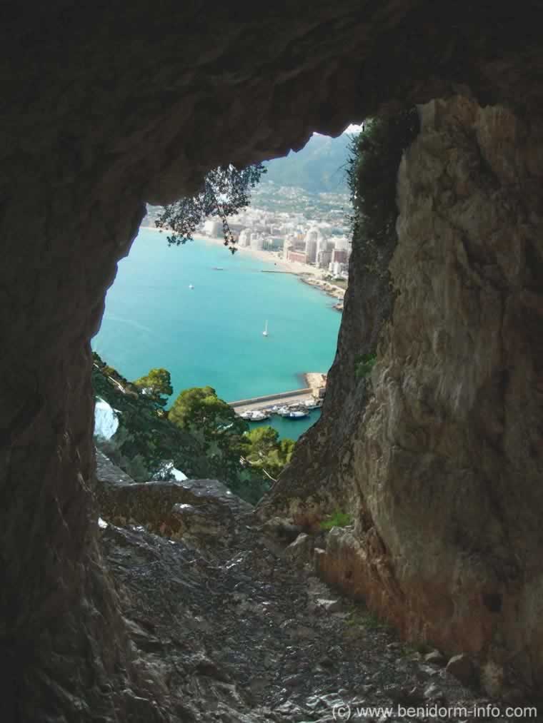 Calpe from the cave