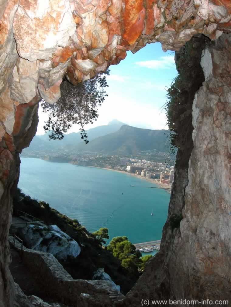 Calpe from the cave