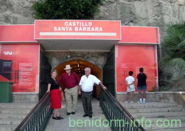 Castillo Santa Barbara Entrance to Lift