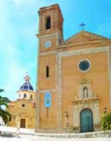 Altea Church front