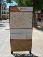 Javea Old Town Map