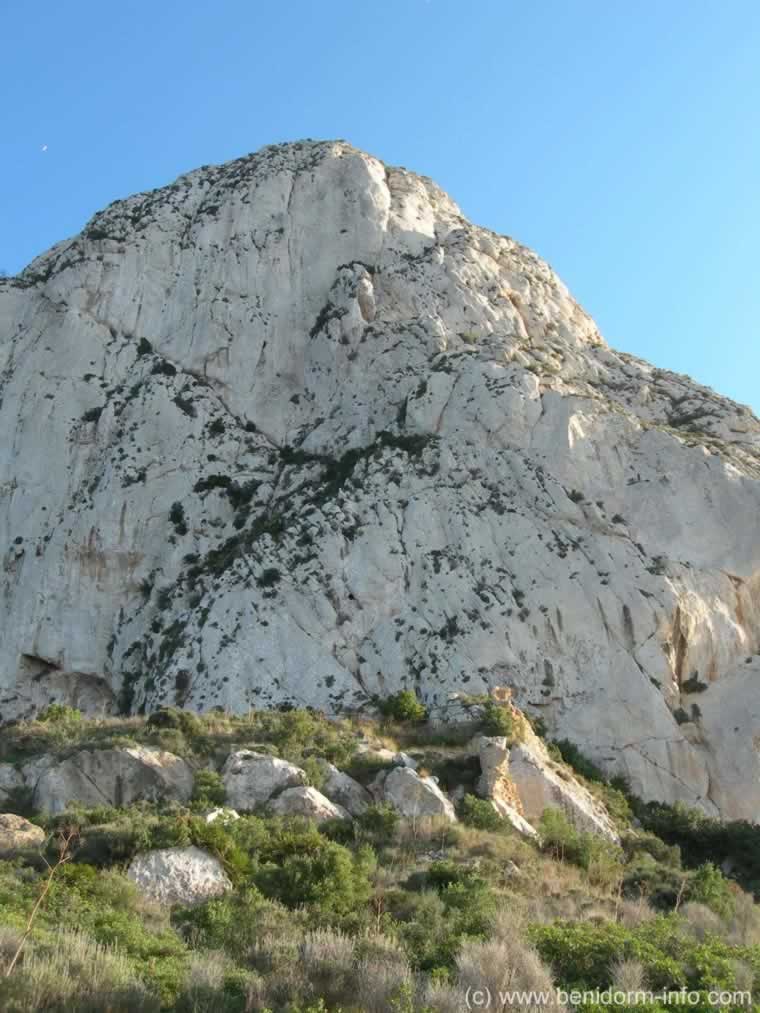 Penyal d'Ifac near Tunnel