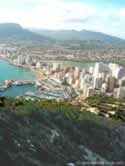Calpe Arenal beach just visible