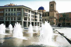 Altamira Palace Plaza Fountain Medium Force Elche.