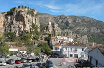 Guadalest Moorish Section before the Fortified Guardalest