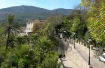 Road near Tunnel to Guadalest fortified town