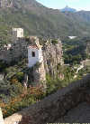 Aerial view Bell Tower and Alcozaiba Castle