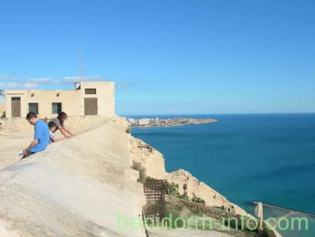 Castillo Santa Barbara View over the Albufereta Peninsular